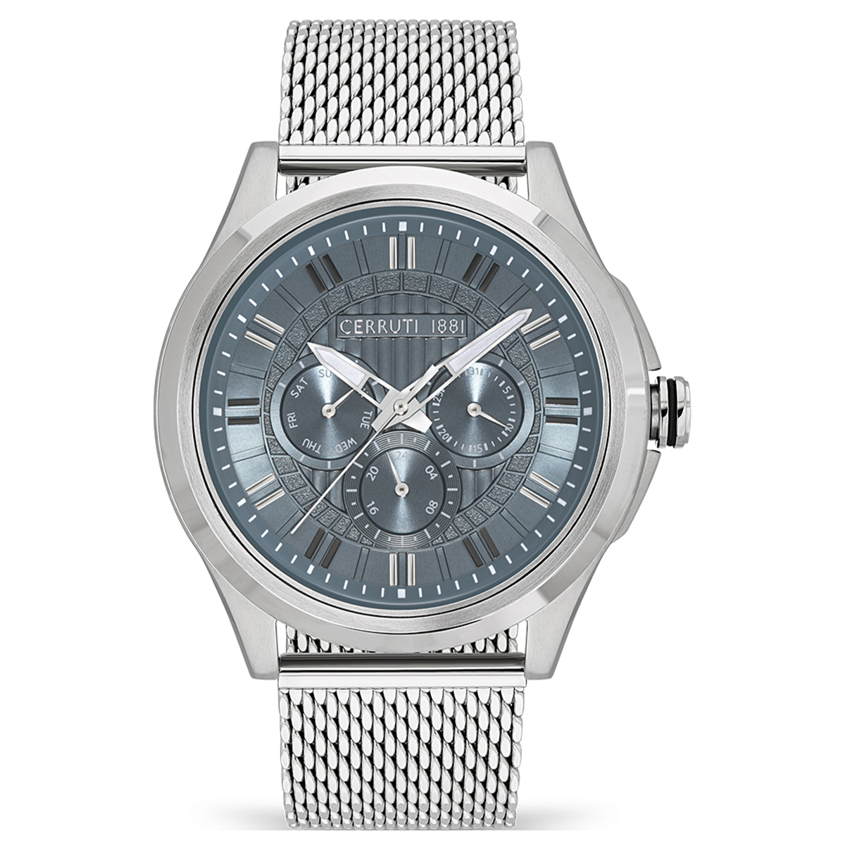 MONTRE CERRUTI HOMME M.FONCTION ACIER